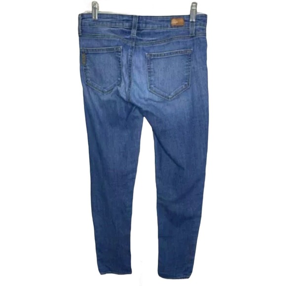 Paige Women's Denim Jeans Peg Skinny Parson Size 27 Medium Wash - Picture 3 of 8